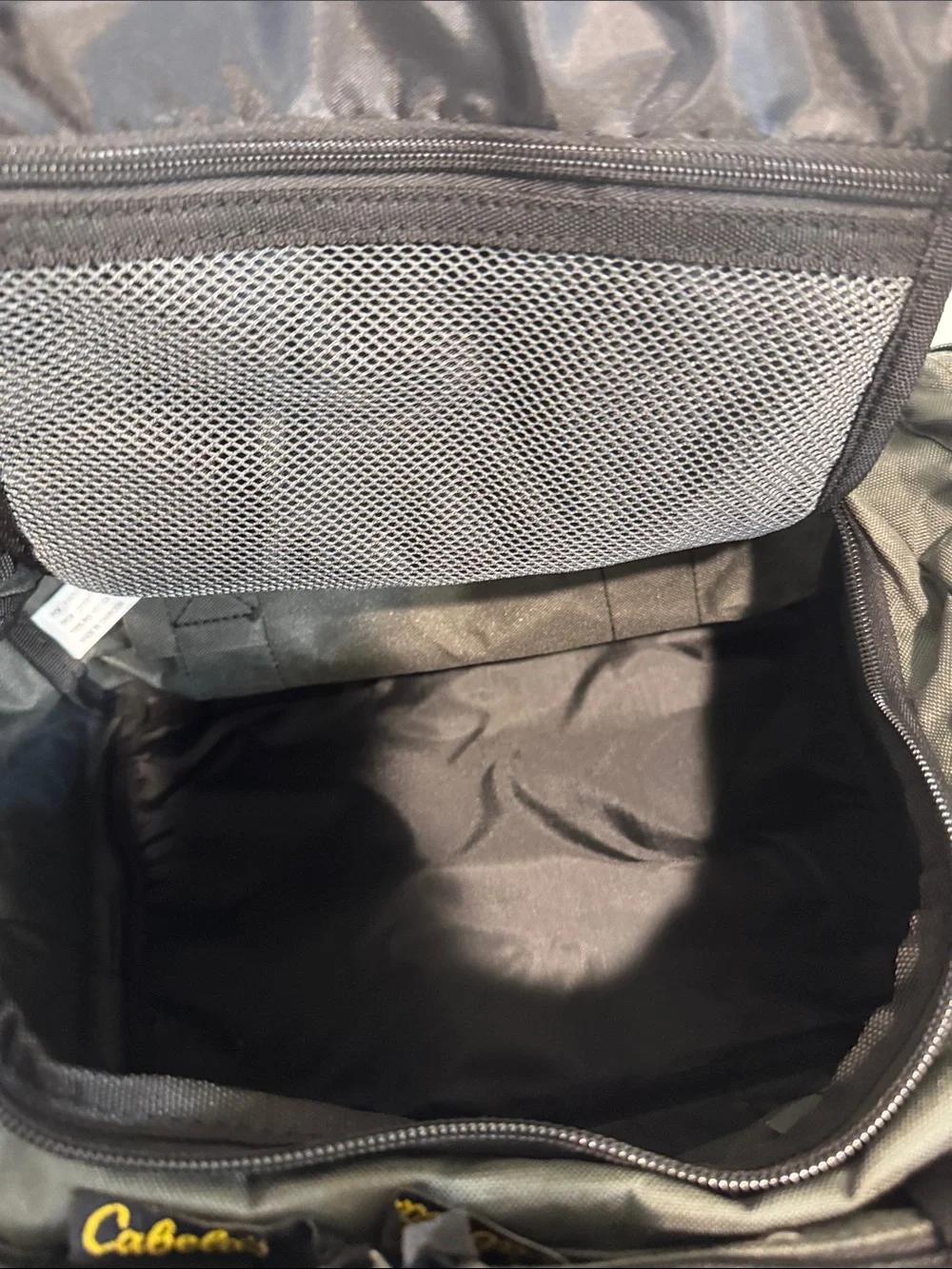 Cabela's Black and Gray Utility Bag with Padded Strap
